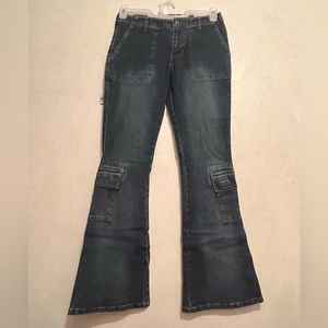 Vintage y2k bell bottom MUDD jeans size 5 Nwt